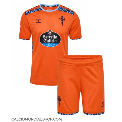 Maglie da calcio Celta Vigo Terza Maglia Bambino 2024-25 Manica Corta (+ Pantaloni corti)